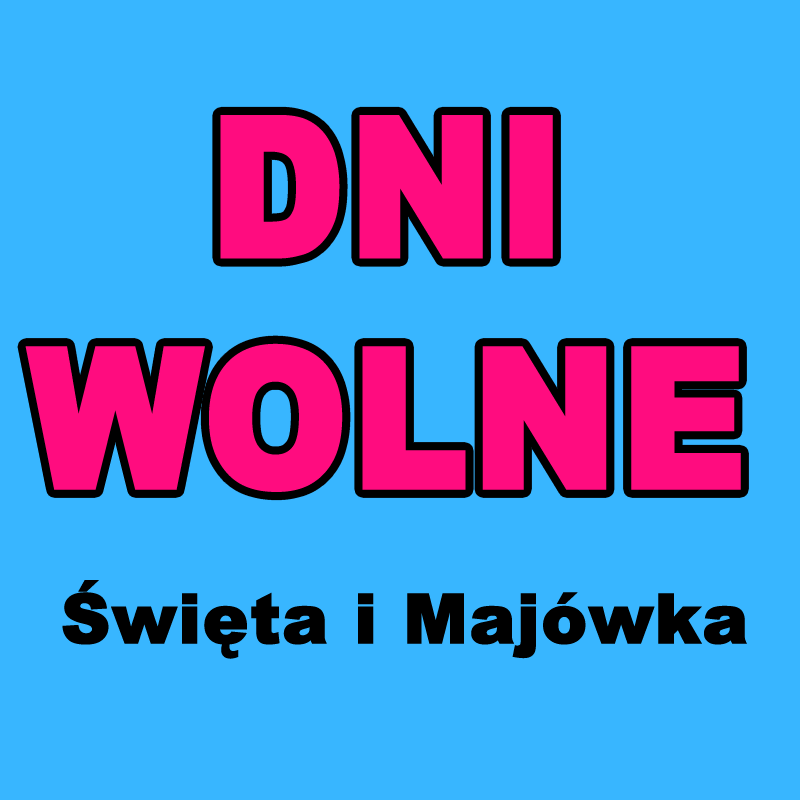 dni wolne święta i majówka