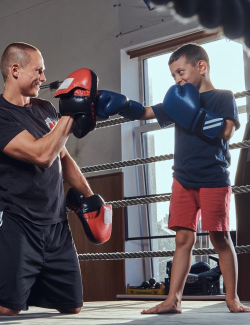 boks z elementami samoobrony dla dzieci Kraków